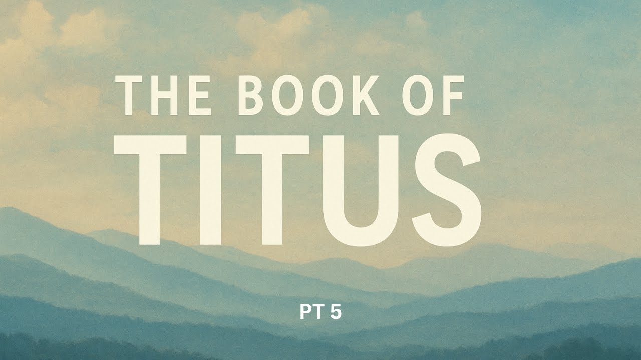 Книга Тита! Автор: брат Рональд Дэвид | Онлайн-курс по Библии в церкви Кунупии, часть 5