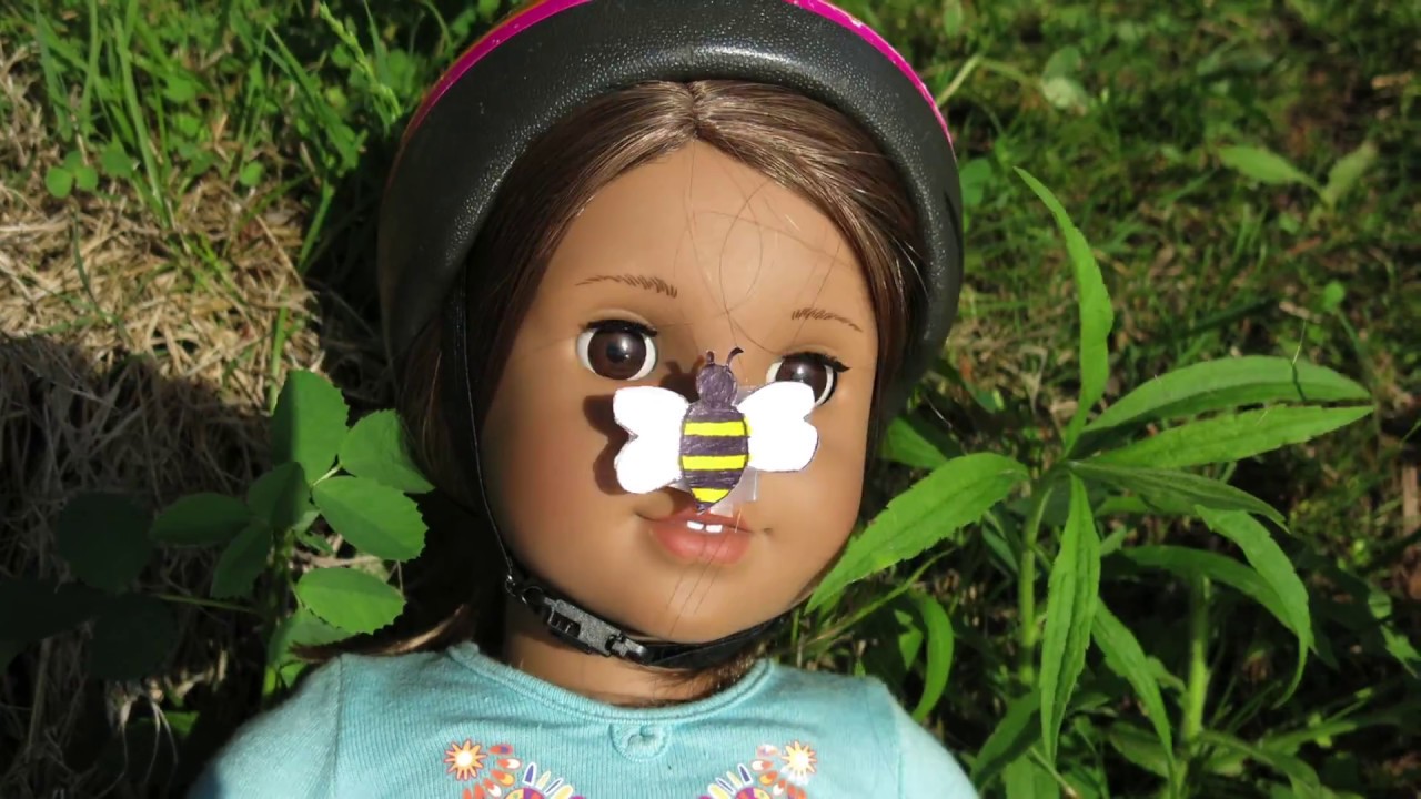 The Bee Incident 😱🐝AmericanGirl Doll Stopmotion