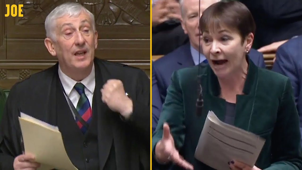 Tories shout down Caroline Lucas question about Russian interference in UK elections
