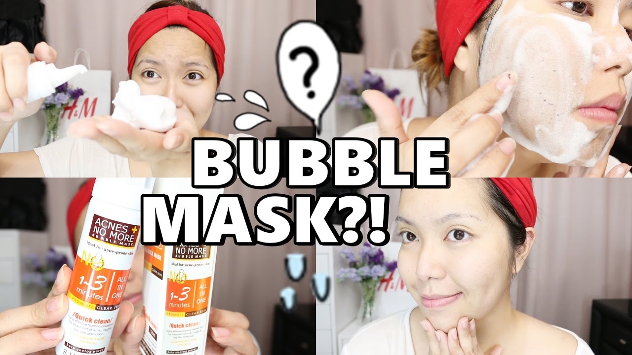 BUBBLE MASK?!? FIRST IMPRESSION | ft. Shills - saytioco