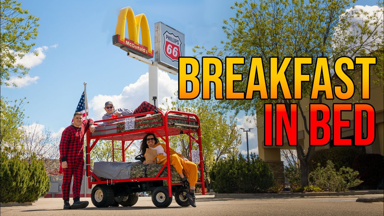 I Took My Bunk Bed Go-Kart Through a Drive-Thru — It Actually Worked