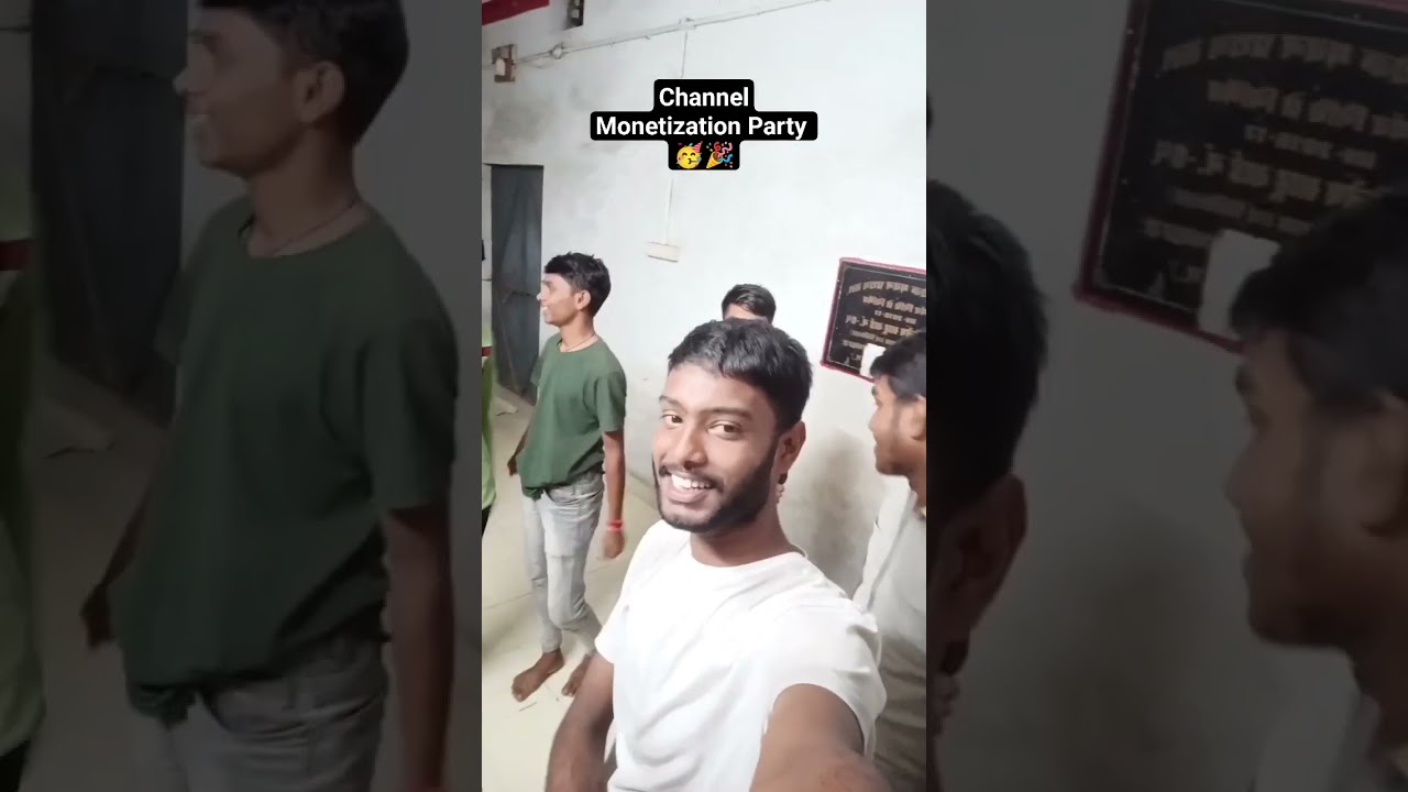 channel monetization party 🥳😋team bgbr short series