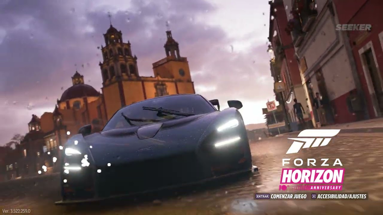 Forza Horizon 5 LAS 7 PANTALLAS DE INICIO