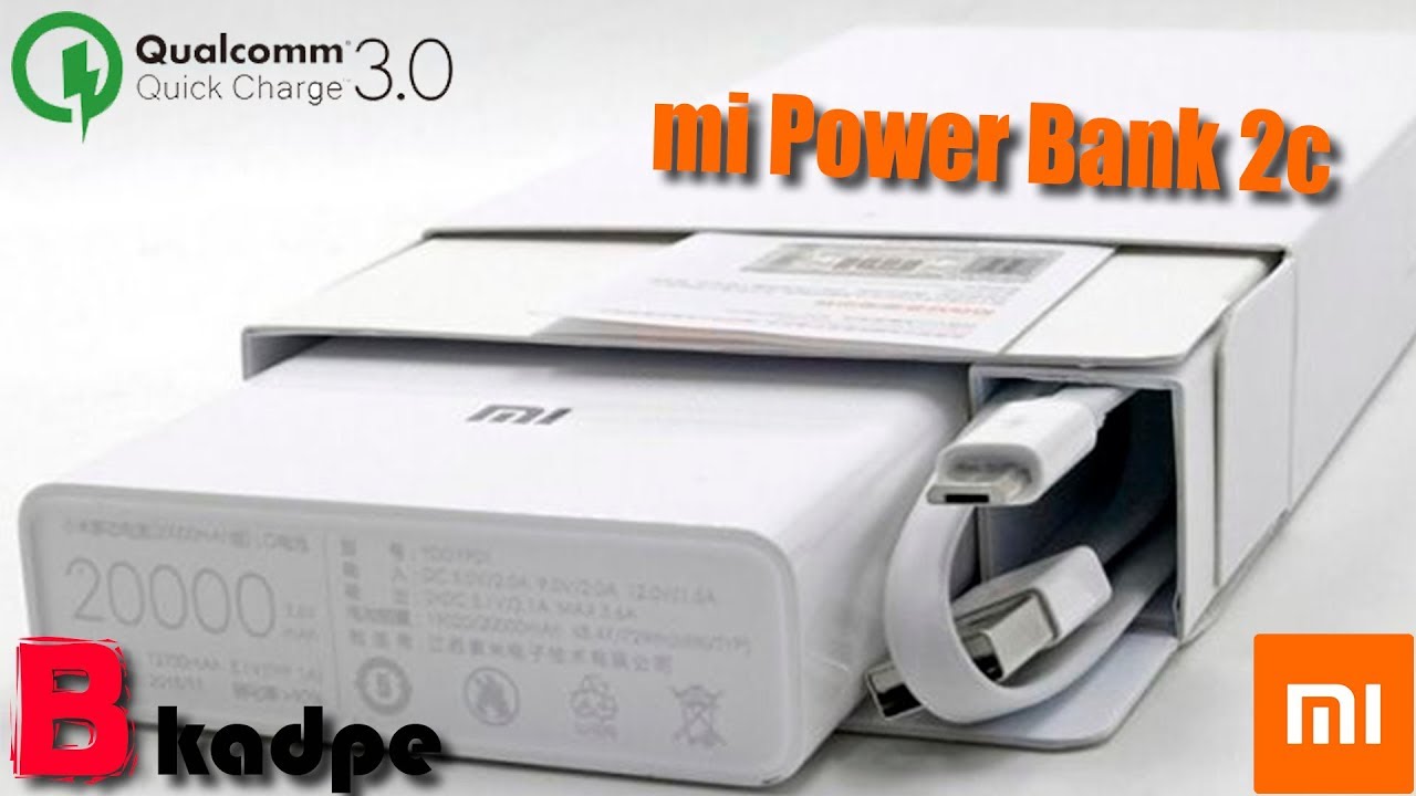Power bank Xiaomi Mi 2C 20000 mAh plm06zm - обзор и тест