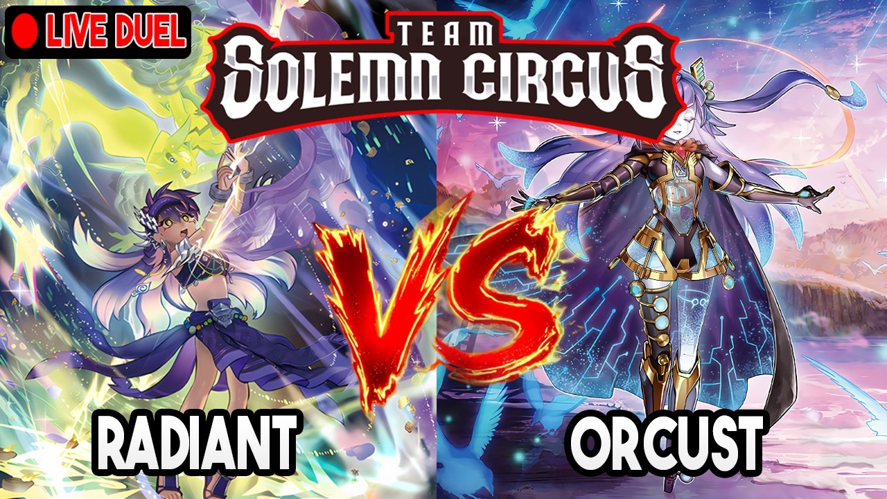 Матч между командами Radiant Typhoon и Orcust в рамках местного турнира Yu-Gi-Oh! | Прямая трансл...