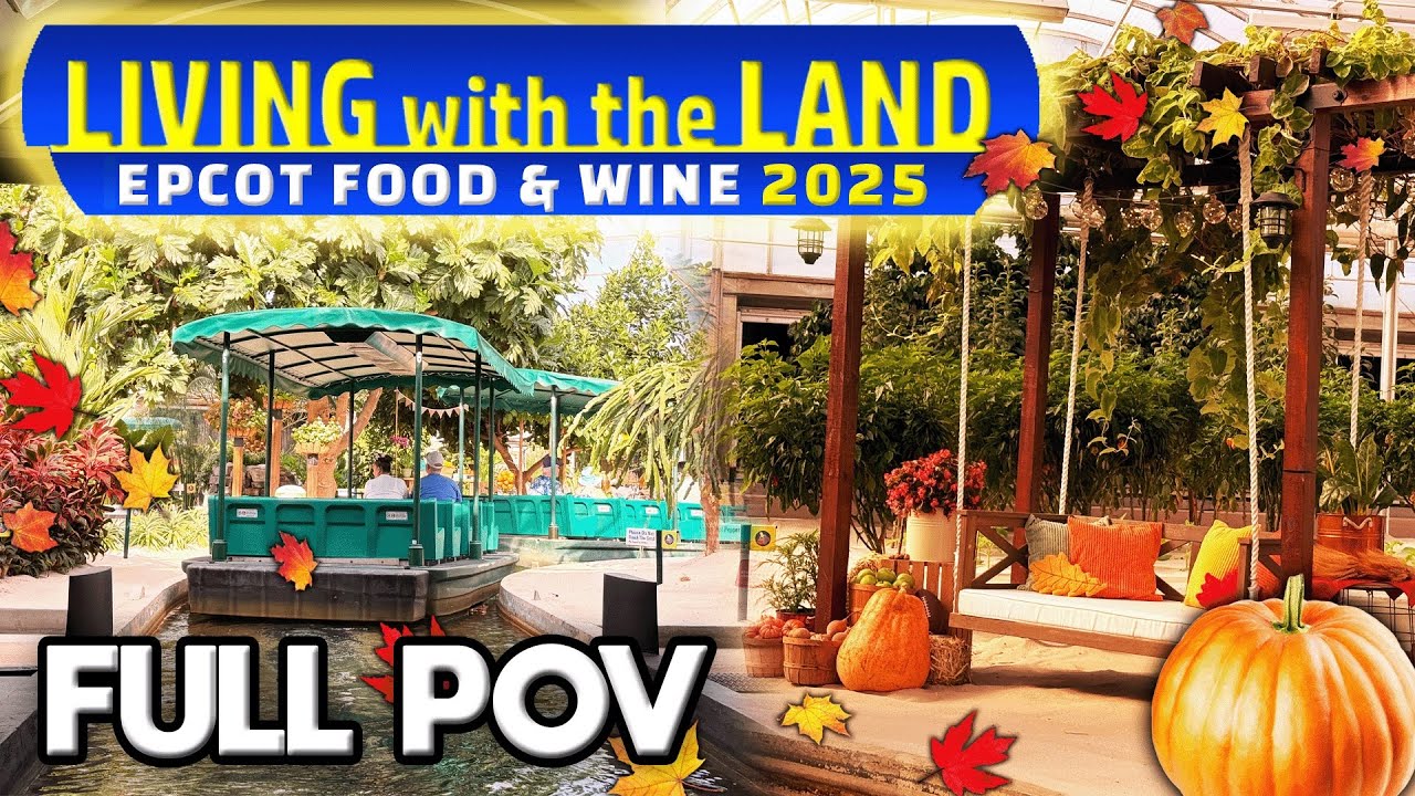 Living with the Land 2025 EPCOT International Food & Wine Festival Overlay