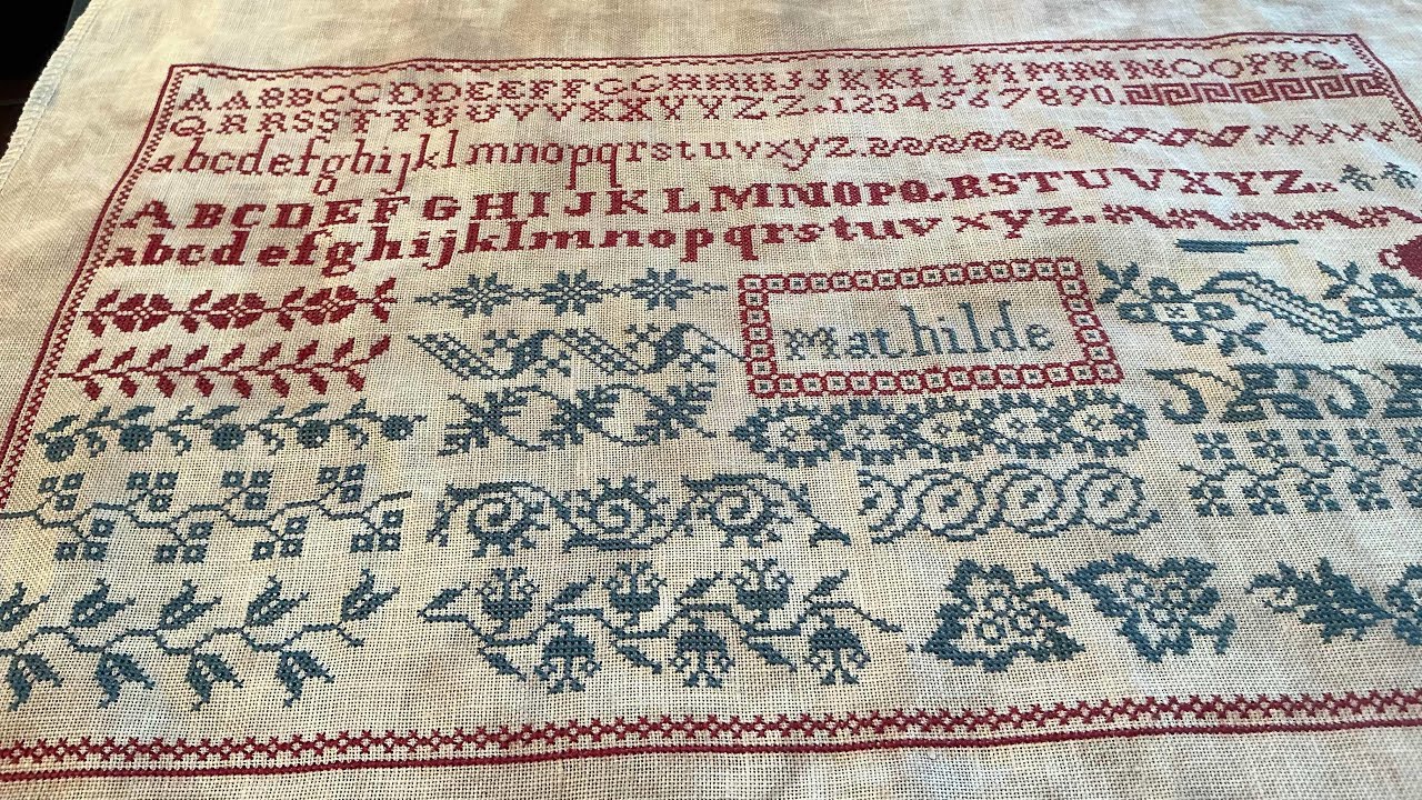 Flosstube #63 Sampler finishes and all the Sampler starts!!!