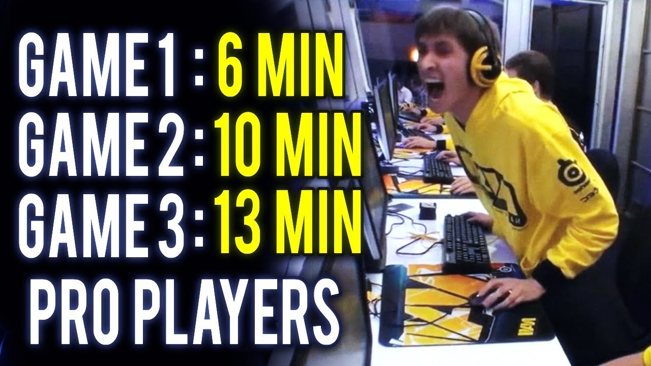 Top 3 Fastest Games Ever Dota 2