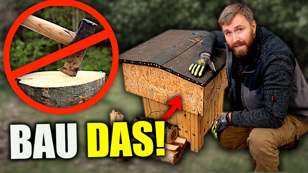 WIESO hab ich DAS nicht VIEl FRÜHER probiert? Meinen alten HACKKLOTZ habe ich danach WEGGESCHMISSEN!