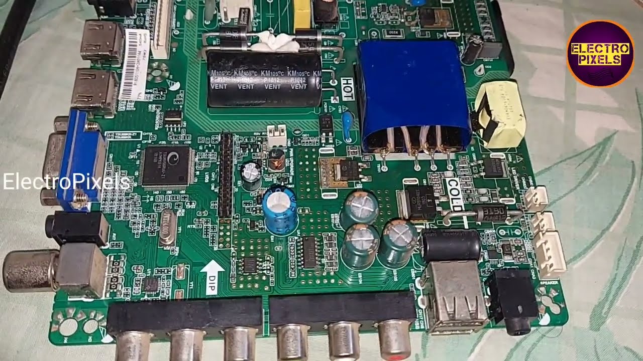 32 inch Led Tv Motherboard Repair ||Alternate Combo Board Installation||Led Tv Repair|Only Standby