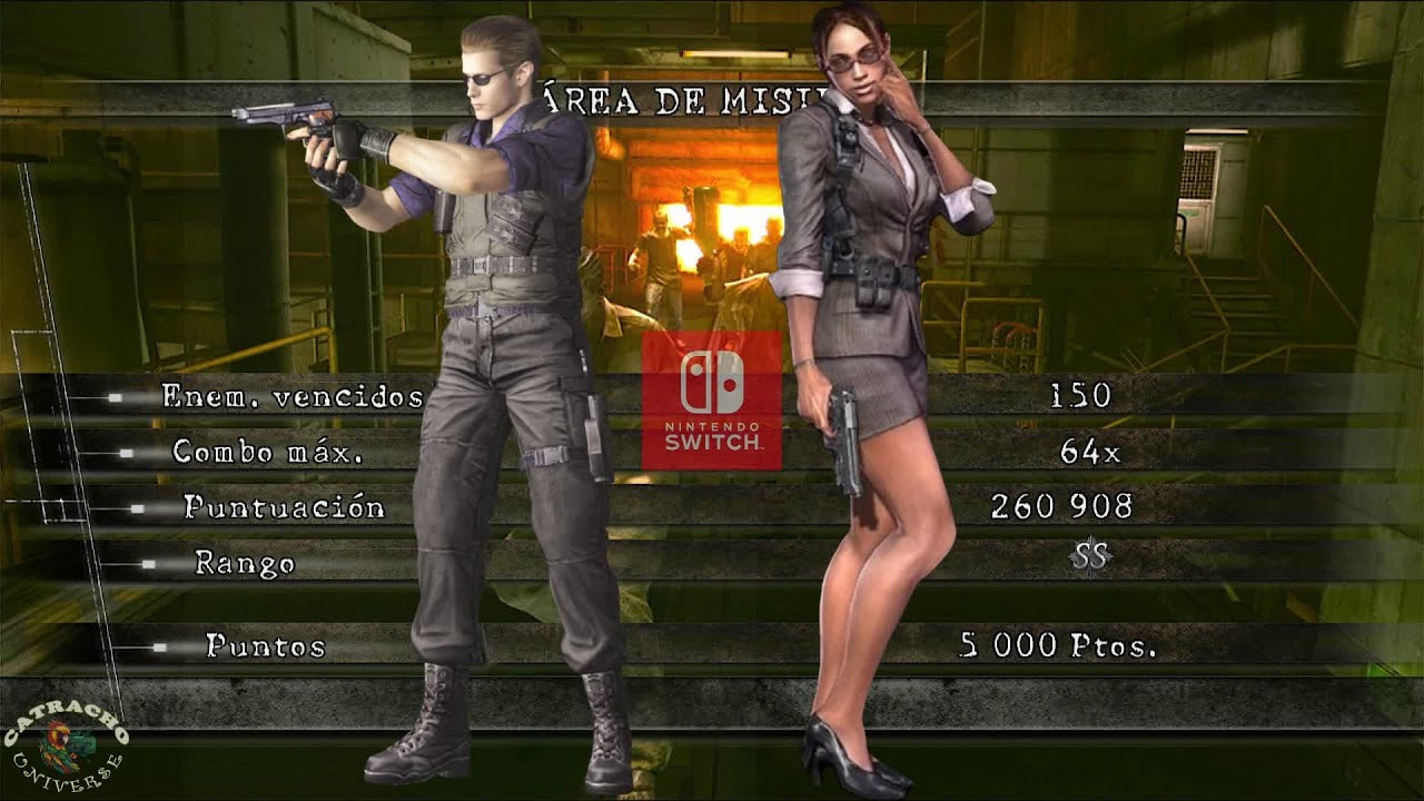 Área de misiles  (260,908) |Sheva Alomar (NEGOCIOS ) & Albert Wesker (S.T.A.R.S) | RE5 | NS