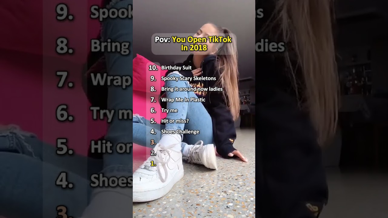 POV: you open your tiktok in 2018 #2018 #old #tiktok #trending #shorts