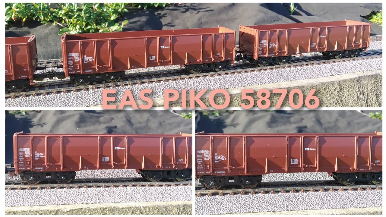 PIKO 58706 Eas ČD Cargo, unboxing  , H0