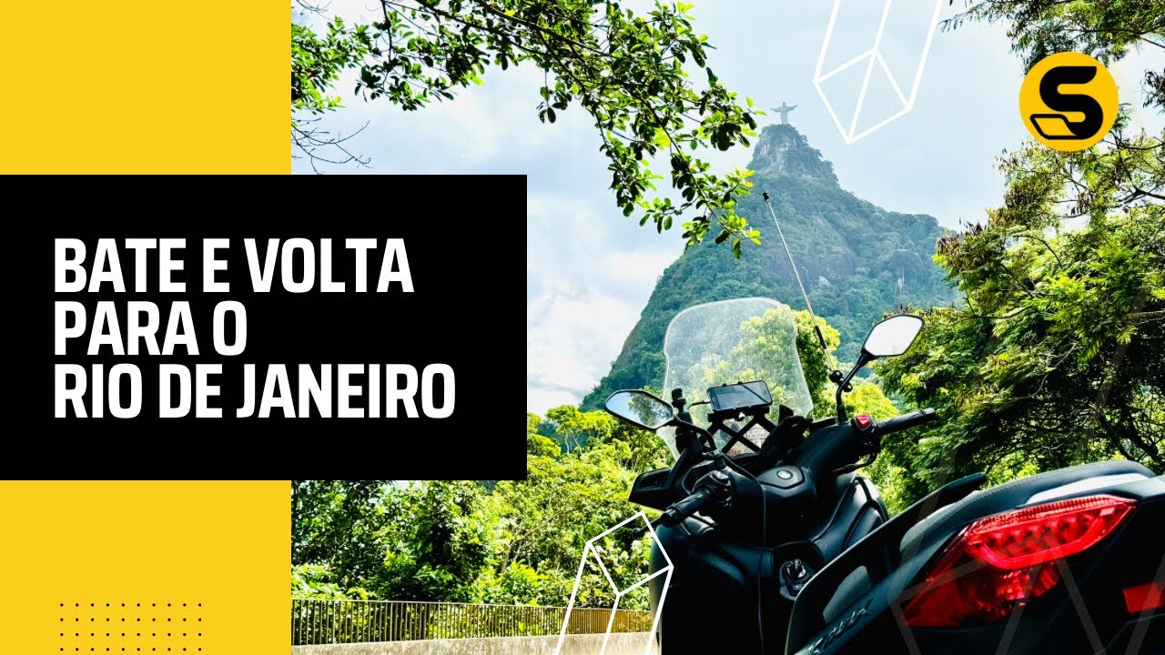 Fui de scooter de SP para o Rio de Janeiro e voltei no mesmo dia