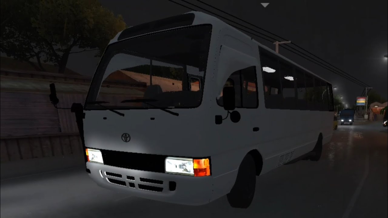 Coaster Toyota #bussid #maleo