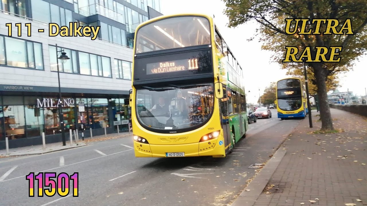 *ULTRA RARE* *Green* Go Ahead Ride #2: Wright Gemini 3 B5TL 11501 (142-D-12025) Route: 111 To Dalkey