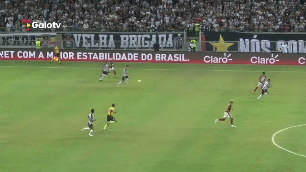 GOLS DO GALO HJ- ATL&Eacute;TICO 2X1 FLAMENGO