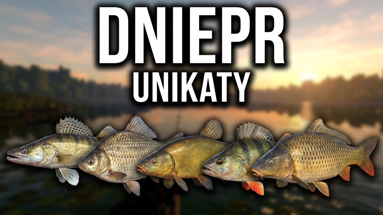 Unikaty z Dniepra, Sandacz, Karaś Srebrny, Lin - Fishing Planet.