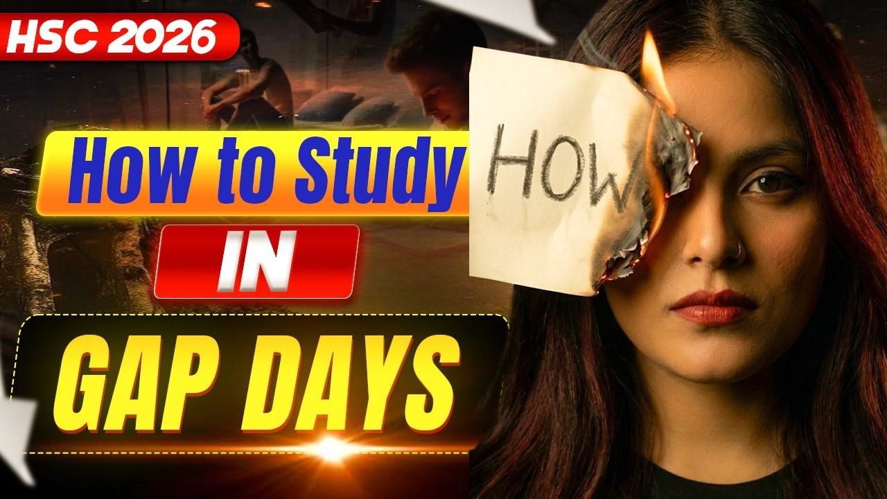 Gap Days Strategy for HSC 2026! 🚀95% Topper's Strategy for HSC Board 2026 🔥#hsc2026
