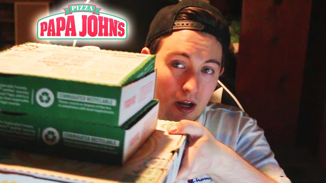 REVIEWING PAPA JOHNS MENU ITEMS! (National Pizza Day)