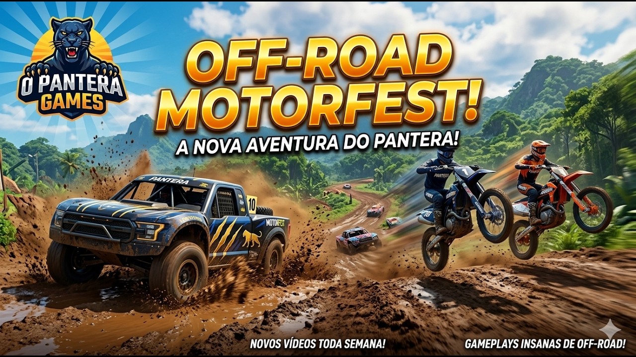 O PANTERA DETONOU! OFF-ROAD NO MOTORFEST (CHOREI DE RIR)