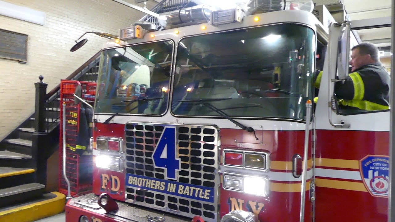 FDNY Rescue 4 responds to Box 4694