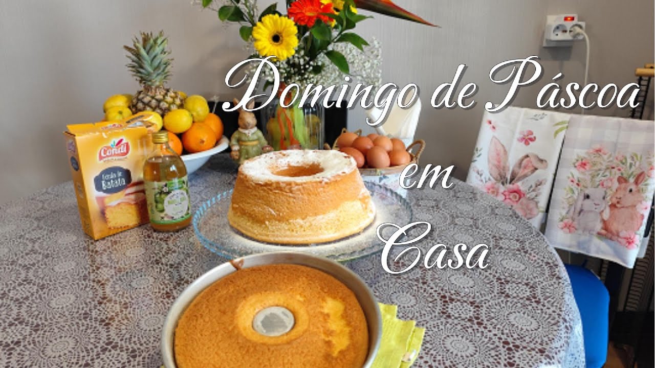 Domingo de Páscoa em casa