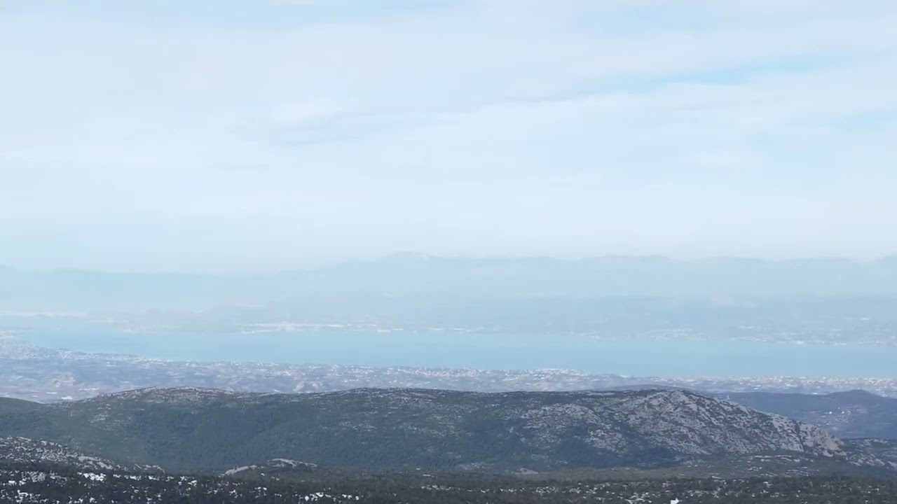 Parnitha, Greece 4K drone video - &Pi;ά&rho;&nu;&eta;&theta;&alpha;