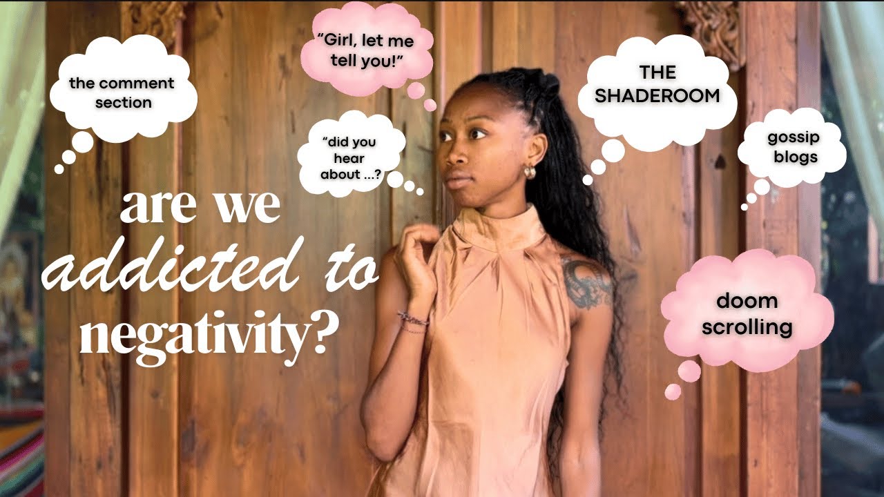 Let's talk about our addiction to negativity