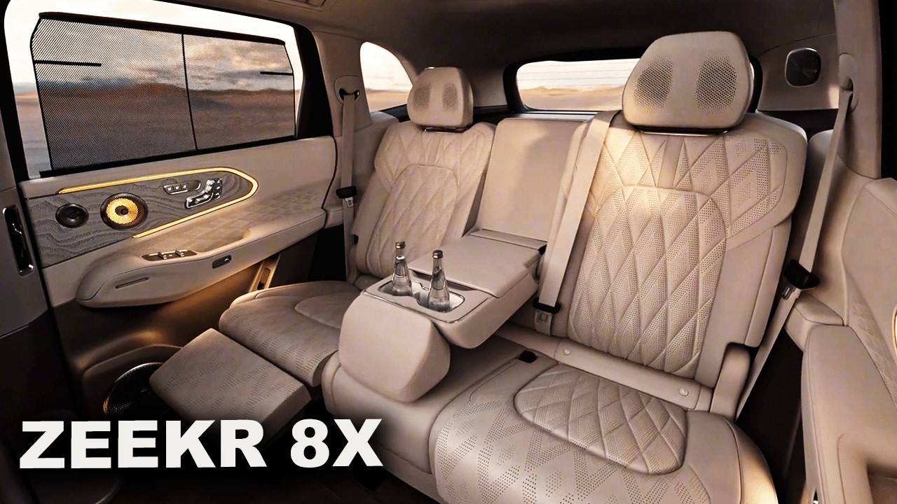 ZEEKR 8X Interior Officially Unveiled - Here's Your Full First Look