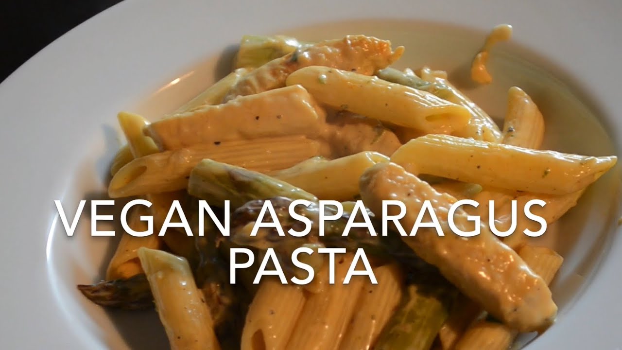 Vegan Creamy Asparagus Pasta/ Vegane Spargel Pasta