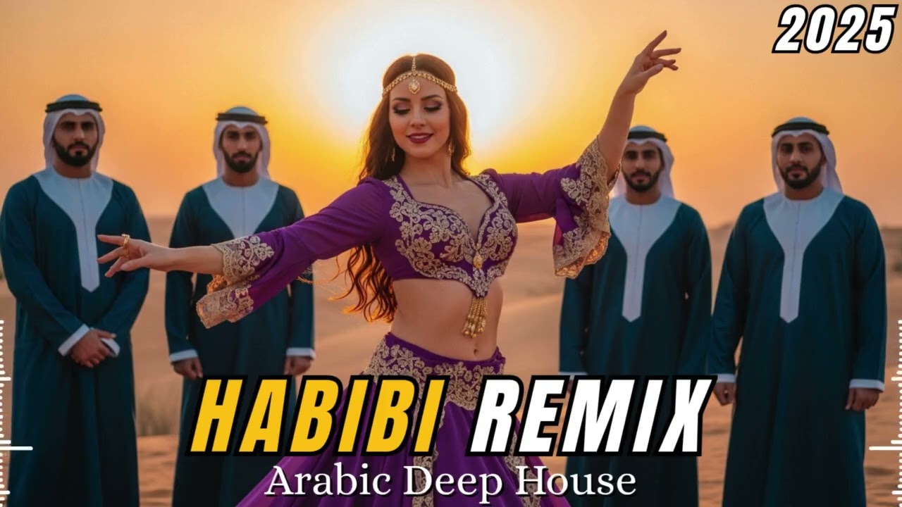 HABIBI (حبيبي) – Chill Deep House Vibes 🖤 | Arabic Electronic Dance 2025