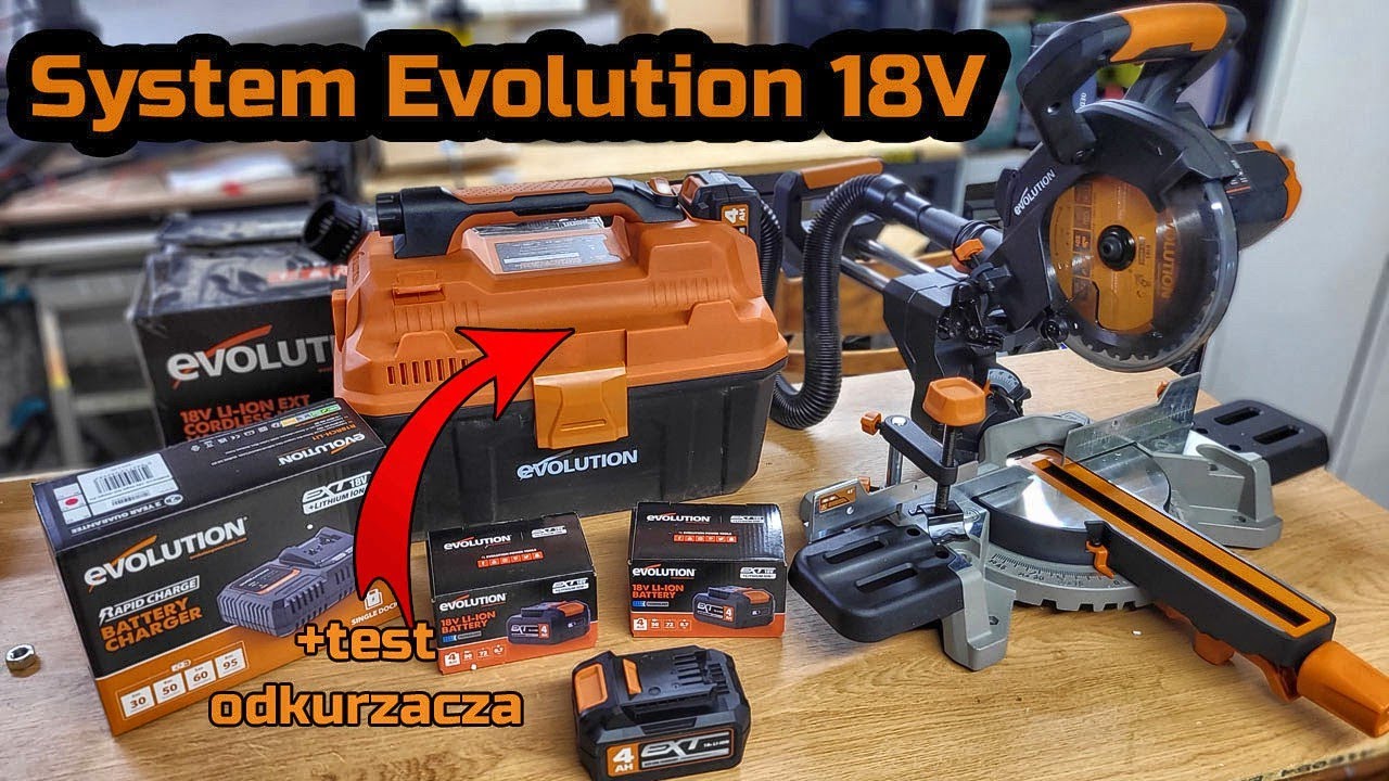 System Evolution EXT 18V - Prezentacja oraz TEST Odkurzacza R11VAC
