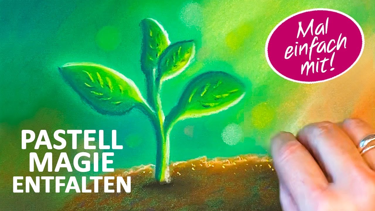 Für Harmonie und Neubeginn – Entdecke die Kraft der Farben (Tutorial) ǀ Pastellkreide malen