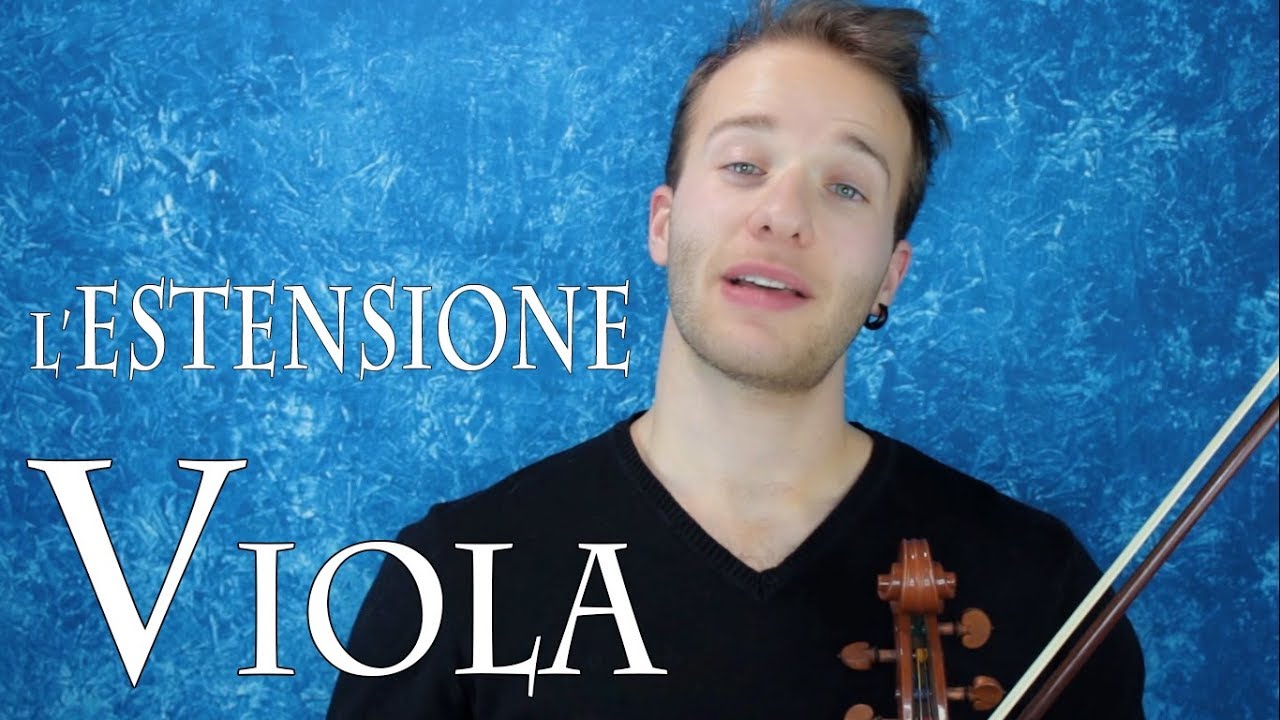 VIOLA - l'estensione dello strumento