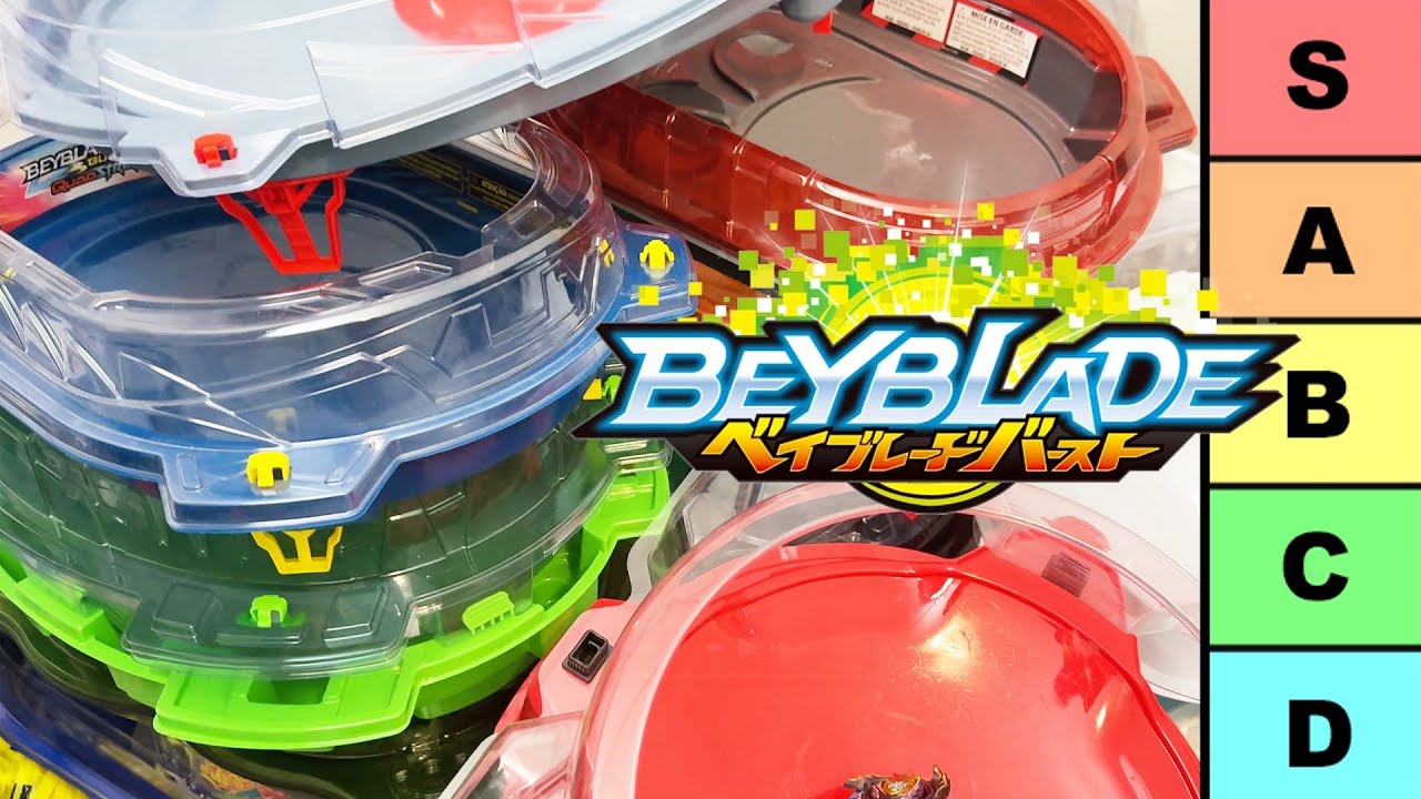 We Battle and RANK EVERY *FUN* BEYBLADE BURST STADIUM!!