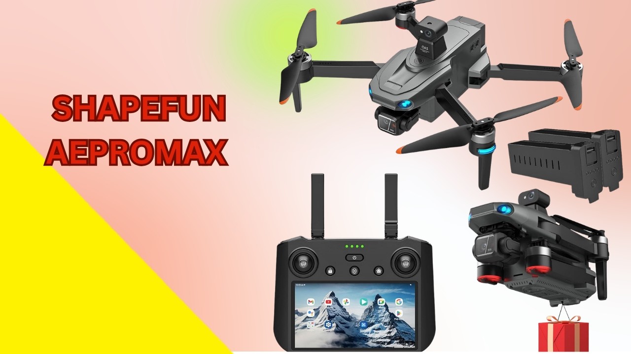 Drone Photography For Everyone – SHAPEFUN AEProMax Drone – REVIEW