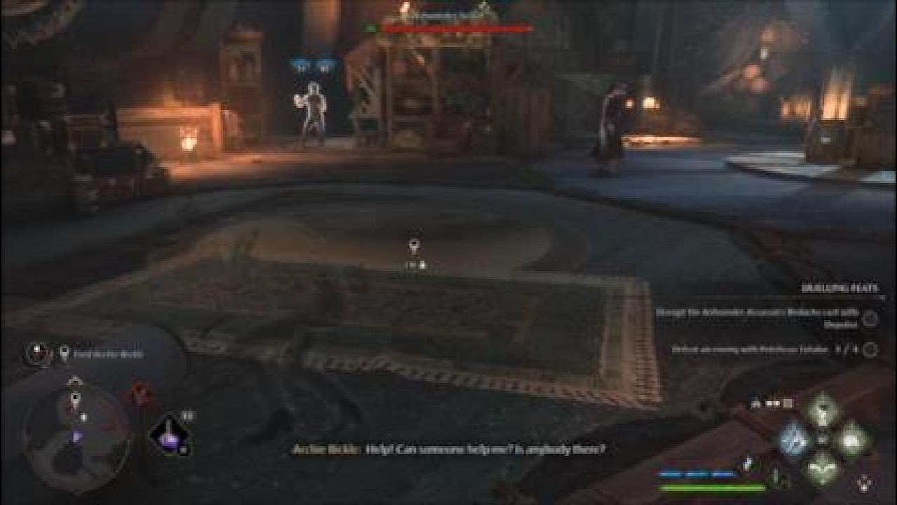 Hogwarts Legacy (PS5PRO): Catrin Haggarty Infamous Foe Fight.