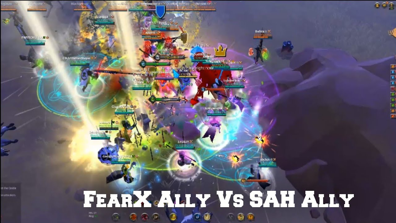 FearX Ally против SAH Ally Small Scale Albion Online