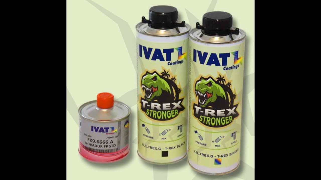 IVAT T-Rex Vernice Goffrata Texturizzante Sigillante Protettivo Bicomponente