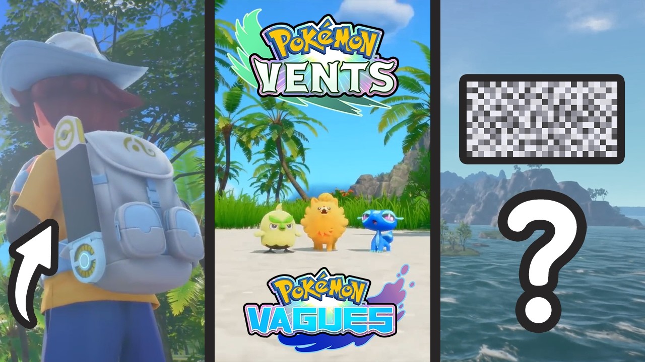 Pokémon Vents & Vagues : entre déception et génie ? (j'analyse les premières infos)