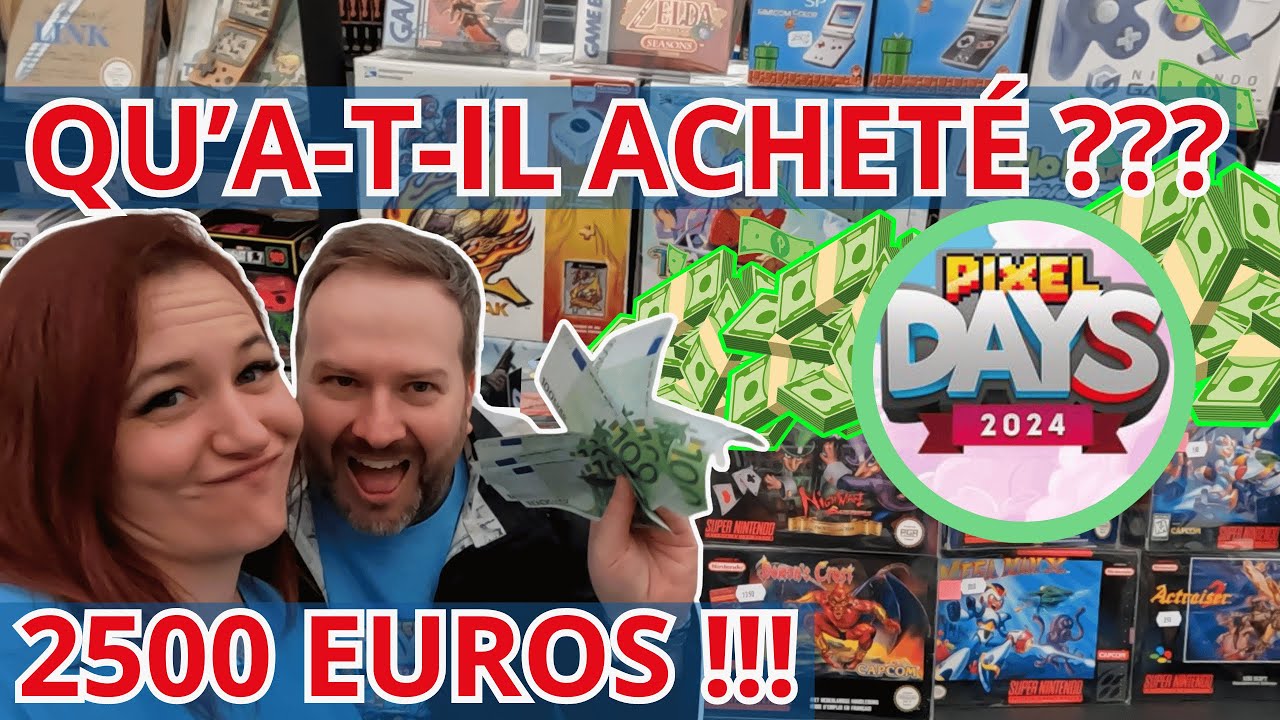 ACHAT ECHANGE CADEAUX PIXEL DAYS 2024