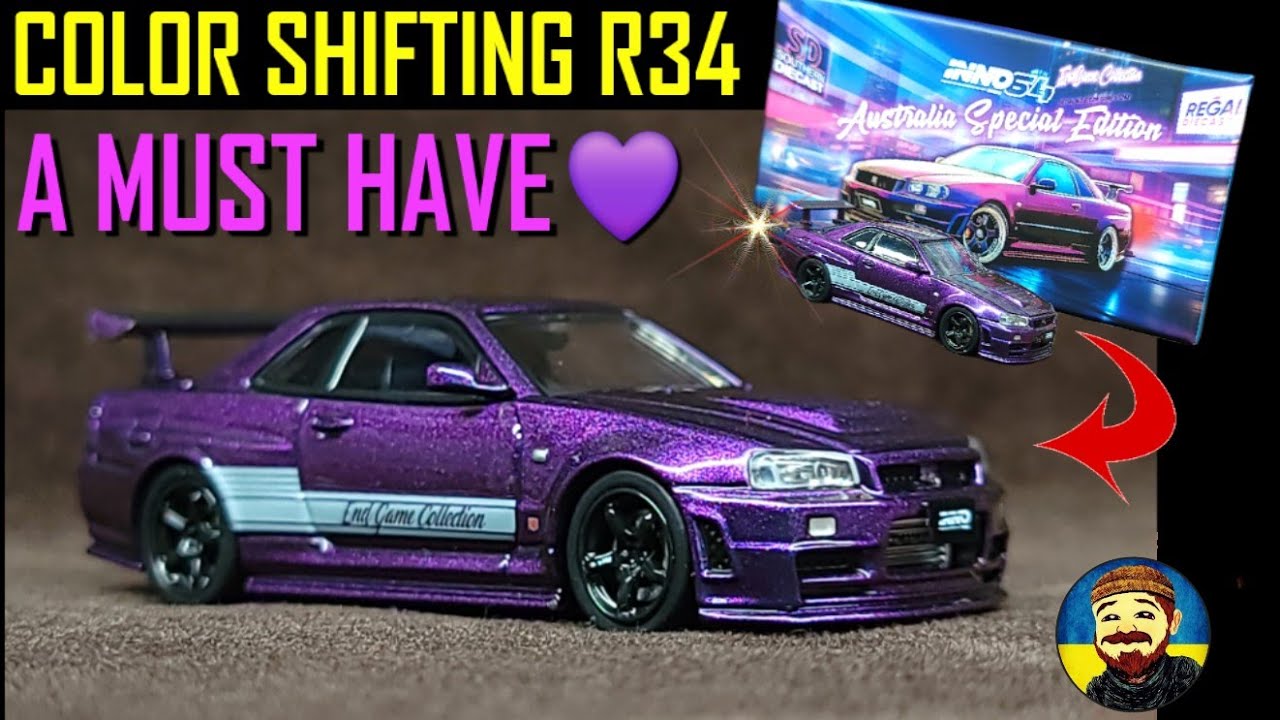 Nissan Skyline R34 End Game Collection Z-Tune AUSTRALIA SPECIAL EDITION Shift paint INNO64