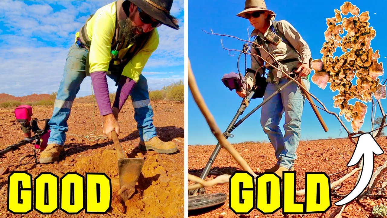 Prospecting Trip yields last Gold Nuggets before a long drive Home