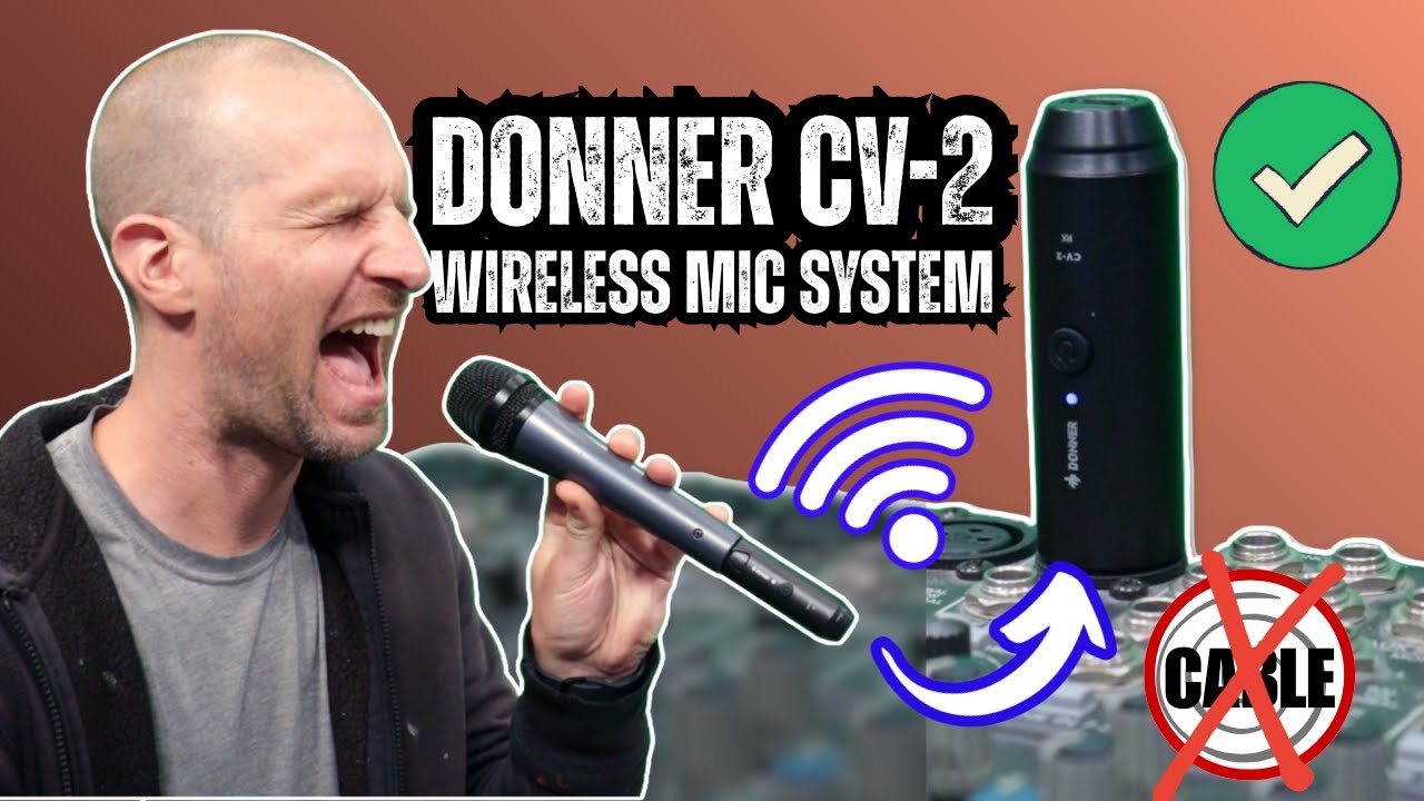 Is This Donner Wireless System Any Good? - Donner CV-2