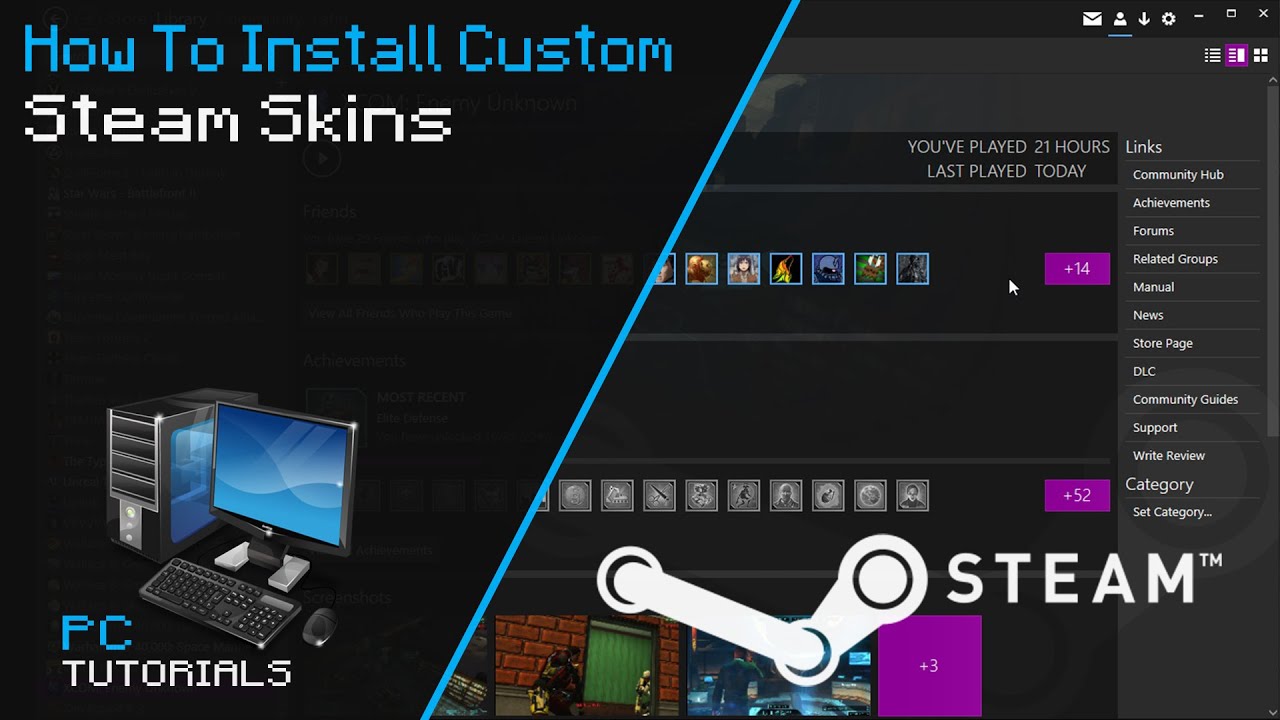 How To Install Custom Steam Skins