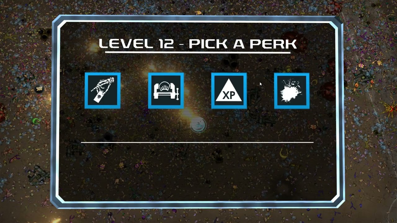 Crimsonland Survival score 1300M+