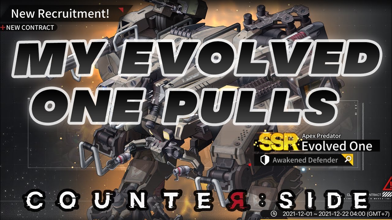 Pulling for Evolved One [COUNTER:SIDE SEA]