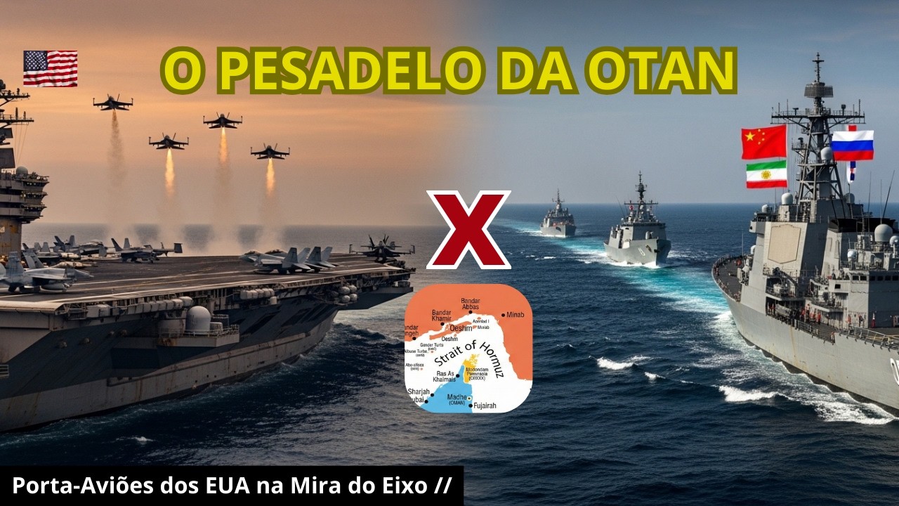 Alvo Ormuz: A Mega Frota de Irã, Rússia e China