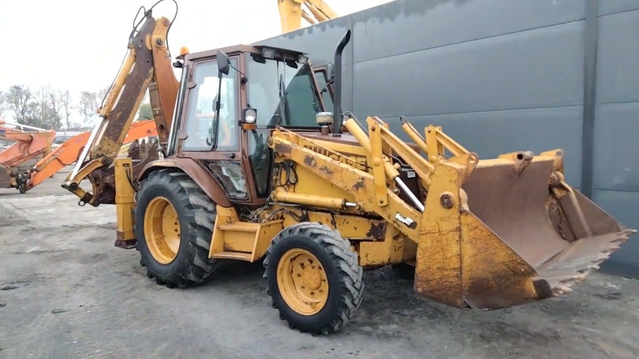 Case 580K, bj 1993, 3 271 uur